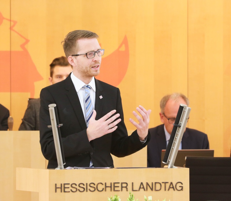 Seit genau einem Jahr für den Vogelsbergkreis und Laubach im Hessischen Landtag: Michael Ruhl (CDU) aus Herbstein